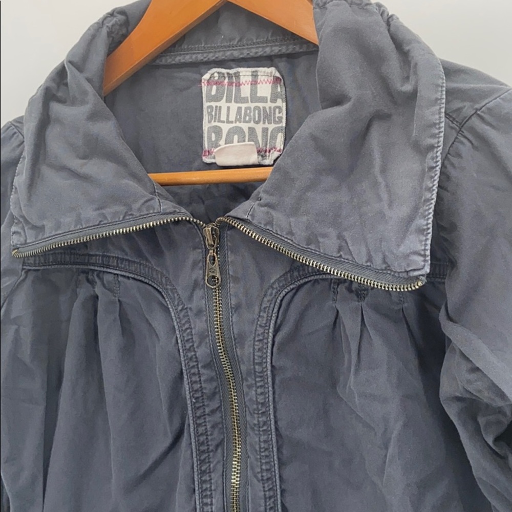 Billabong Ruched Collar Spring Bonner Jacket